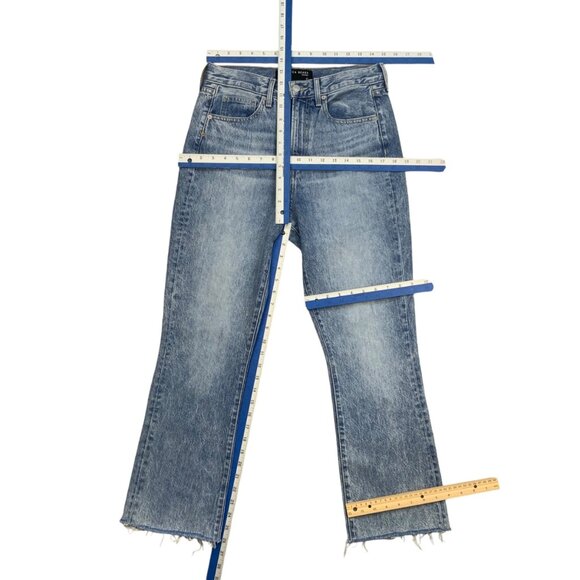 Veronica Beard Carly Kick Flare Jeans 27 High Rise Crop - Picture 4 of 13